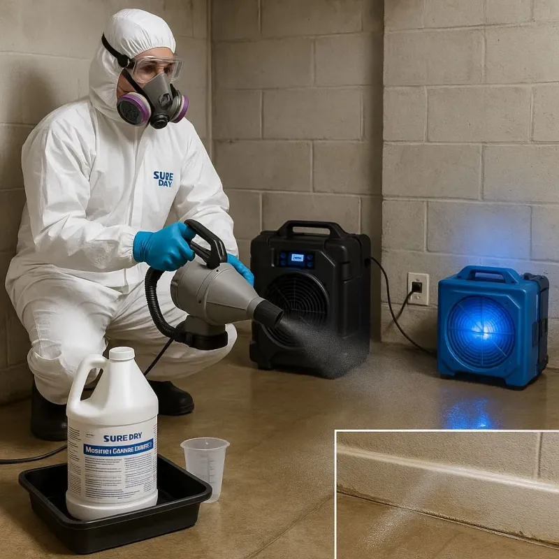Sanitization and Odor Removal process in Douglas, MI