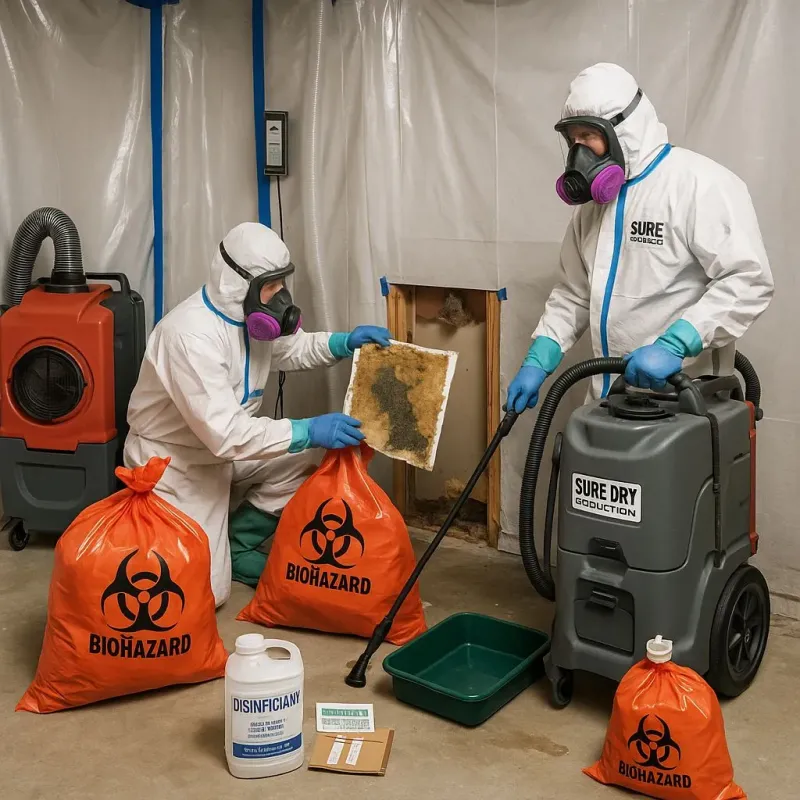 Contaminated Water Handling Protocols process in Douglas, MI