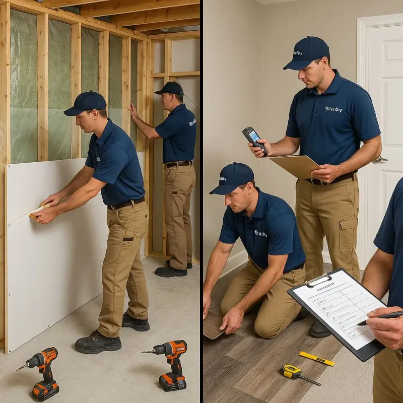 Repairs and Reconstruction process in Douglas, MI