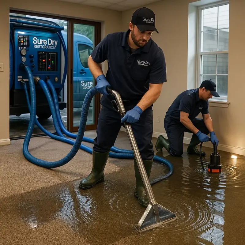 Water Extraction and Removal process in Douglas, MI